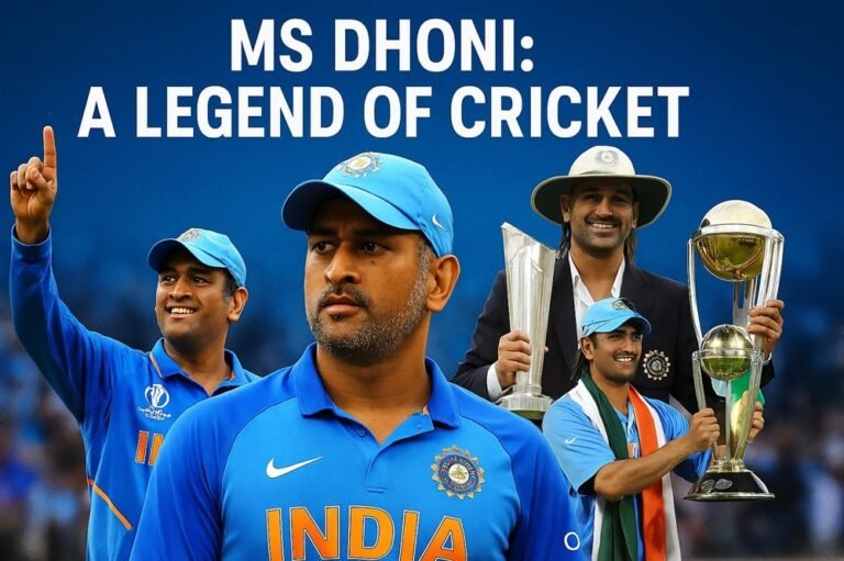 MS Dhoni: Cricket’s Most Celebrated Superstar